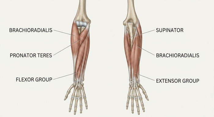 Forearm anatomy