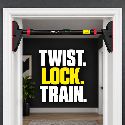 How to install the RipRight PullBar: twist, level, lock, train